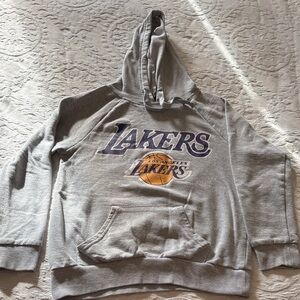 Gray Girls Lakers Hoodie By UNK Gently Loved